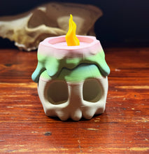 Load image into Gallery viewer, Pastel Skull Candle Stash Box
