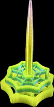Load image into Gallery viewer, Ombré Spiderweb Spinning Yarn Holder

