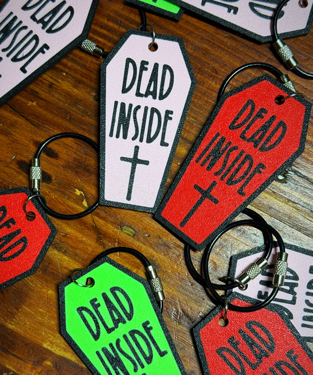 Dead Inside Keychain