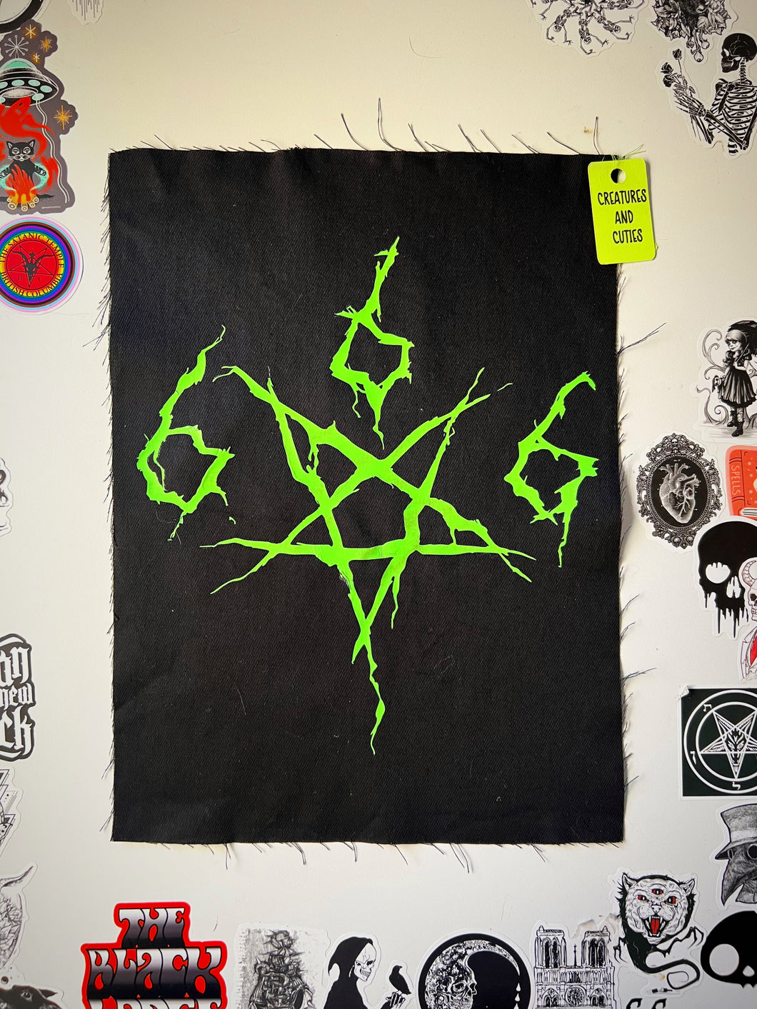 666 Back Patch