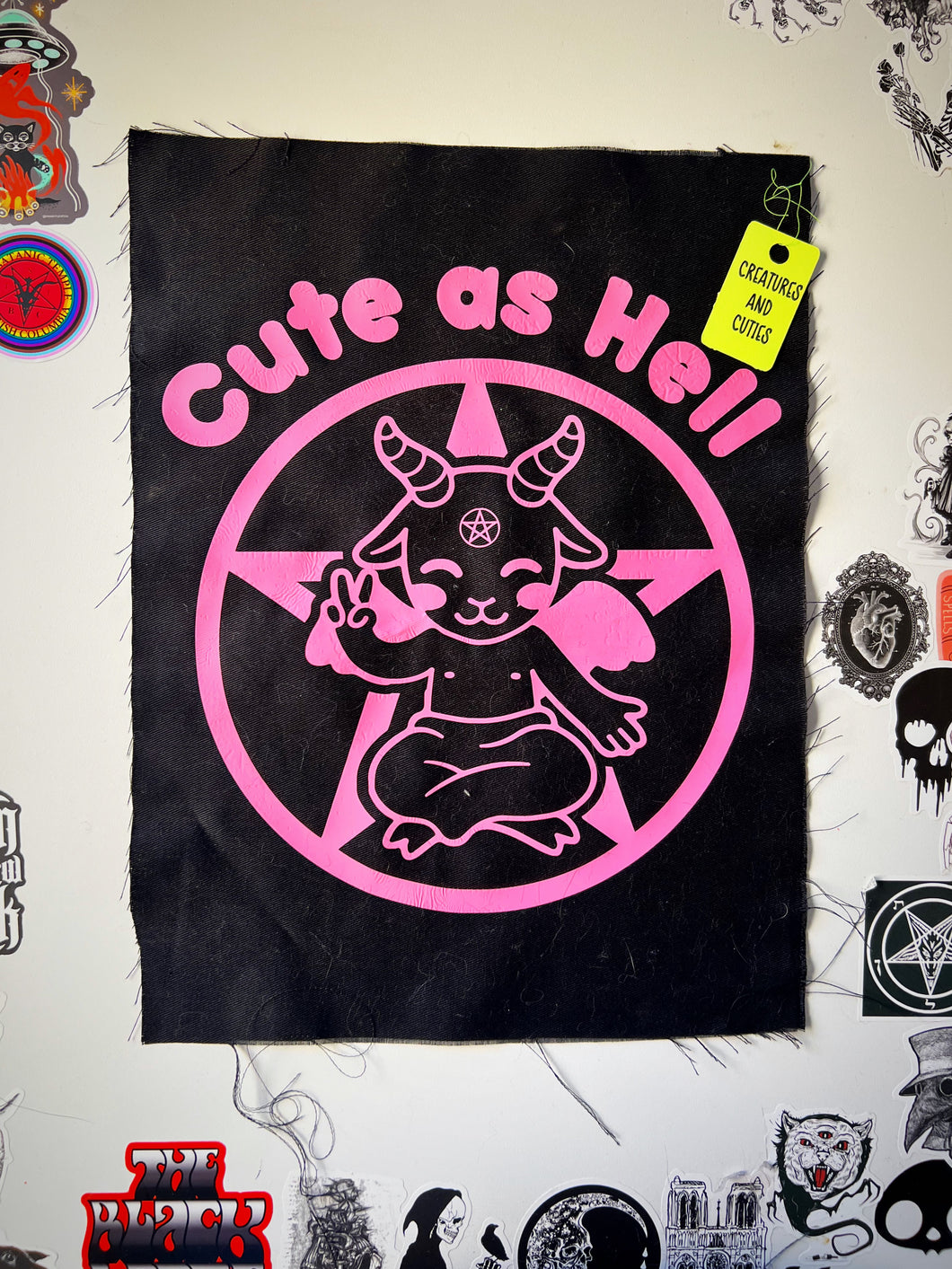 Cute As Hell Back Patch