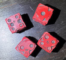 Load image into Gallery viewer, Large Hand Painted Oogie Boogie Dice - Creatures And Cuties
