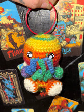 Load image into Gallery viewer, Rainbow Cthulhu Keychain - Creatures And Cuties
