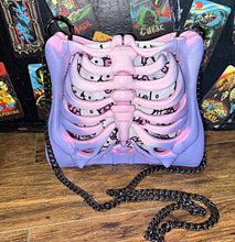 Load image into Gallery viewer, Sanrio Ribcage Bag - Hand Painted - One of a Kind - Creatures And Cuties
