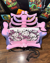 Load image into Gallery viewer, Sanrio Ribcage Bag - Hand Painted - One of a Kind - Creatures And Cuties
