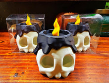Load image into Gallery viewer, Skull Candle Stash Box - Creatures And Cuties
