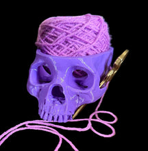 Load image into Gallery viewer, Skull Yarn Bowl - Creatures And Cuties
