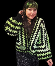 Load image into Gallery viewer, Wanderer’s Glow Oversized Granny Cardigan - Creatures And Cuties
