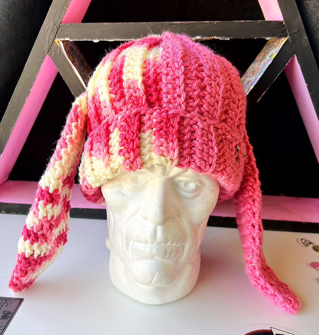 Pretty N Pink Bunny Beanie